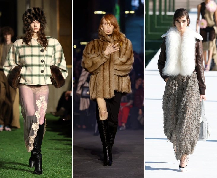 Valentino, Gucci, Dior