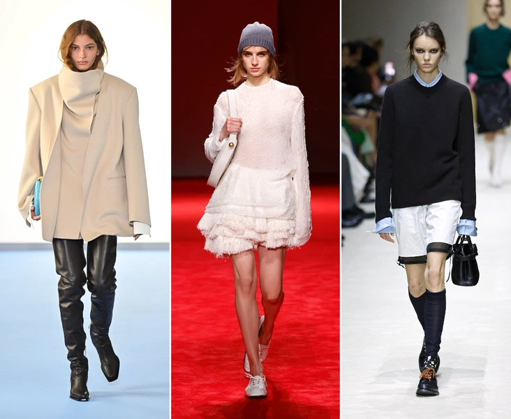 Sportmax, Bottega Veneta, Prada